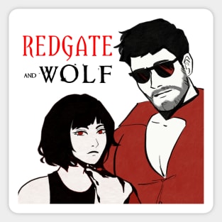 Redgate and Wolf Cover Sticker